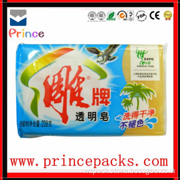 custom plastic bag packaging soap
